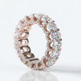Eternity-Ring aus 18 Karat Roségold