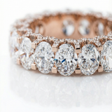 Eternity-Ring aus 18 Karat Roségold