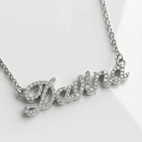 Diamant-Namenskette
