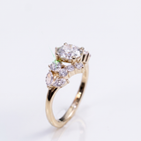 Blumenring 18K Gold