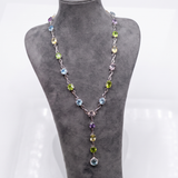 Colored Gemstone Necklace