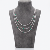 Kolumbianisches Smaragd-Collier